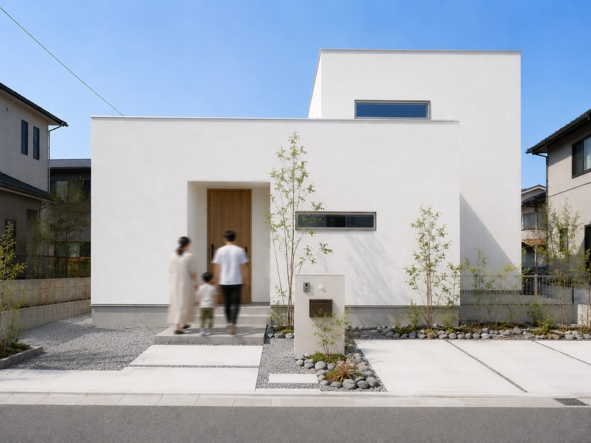▲▲市　ほったらかし見学会 in 2階建て